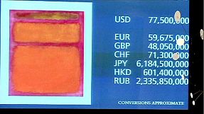 Dünyanın en pahalı modern sanat eseri sahibini buldu