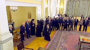 Greece crisis: Emergency government sworn-in