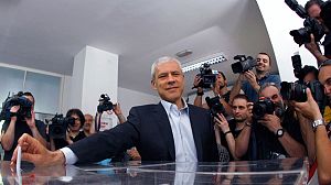 Serbian presidential candidates take part in TV duel