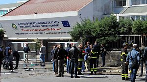 Deadly blast kills two at Italy high school