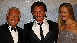 Sean Penn in Cannes charity dinner for Haiti