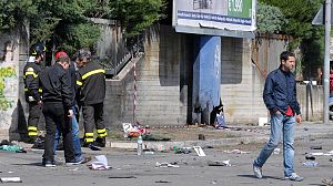 Deadly bomb shocks southern Italian town