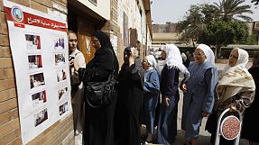 Egyptians vote in 'historic' presidential pole