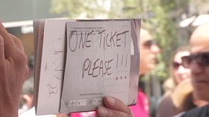 Touting for tickets at Cannes