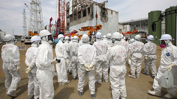 Checking progress at Fukushima nuclear plant