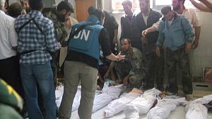 Syrian government blames rebels for Houla massacre