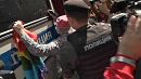 Gay rights rally dispersed in Russian capital