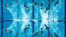 Switzerland's swimmers in sync