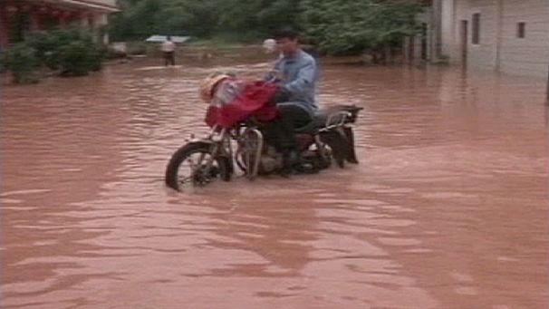 Severe flooding in China