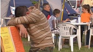Italian quake victims look to rebuild their lives