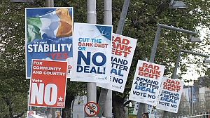 Ireland votes on ‘deficit-fighting’ EU treaty
