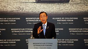 UN chief warns of civil war in Syria