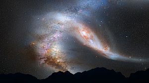 Galactic merger will end the universe as we know it