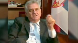 Serbia president denies Srebrenica genocide