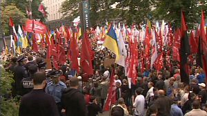 Ukraine passes first draft of controversial Russian-language bill