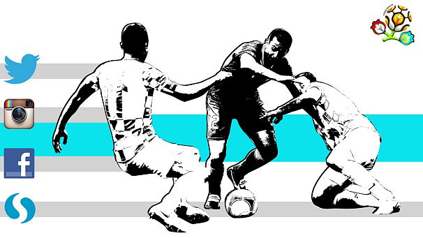 Euro 2012 : Spain – Italy… as seen by the social networks