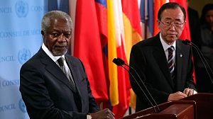 Syria: UN chief warns of “imminent” threat of civil war