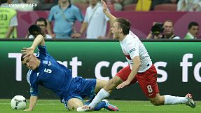 Euro 2012: finisce 1-1 Polonia Grecia