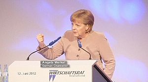 German chancellor pushes for closer European integration