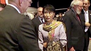 Aung San Suu Kyi begins historic European tour