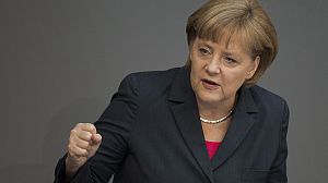 Germany cannot solve euro debt crisis alone, Merkel says