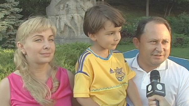 EURO 2012: Ukraine’s celebration Kid