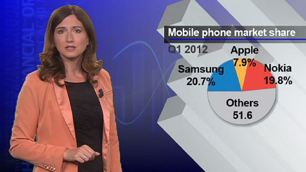 Global mobile phone giant Nokia on the line
