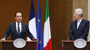 France and Italy leaders promote growth; Berlin says we won’t pay