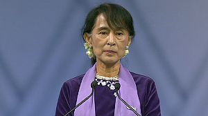 Aung San Suu Kyi finally makes Nobel acceptance speech