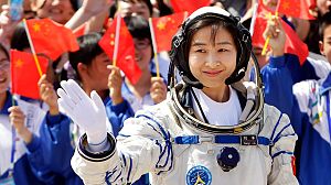 China sends first woman astronaut into orbit