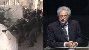 Clashes in Italy as Monti warns of further “crisis”