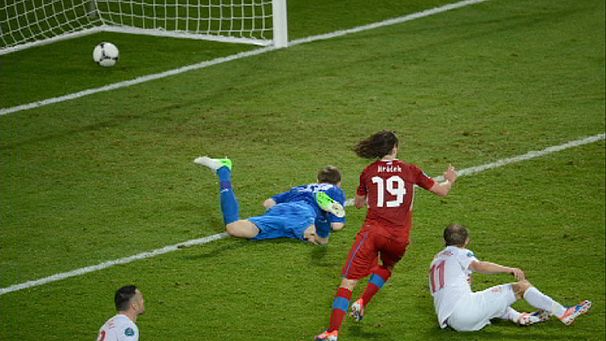 EURO 2012: Czechs beat Poland to reach quarter-finals