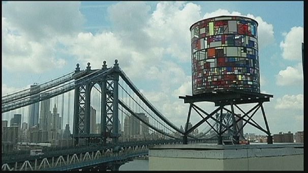 Artist turns New York detritus into works of art