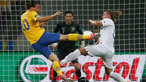 Euro 2012: Suécia despede-se com vitória sobre a França