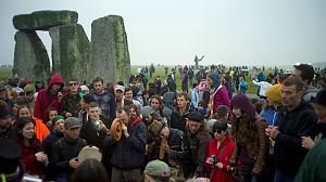 Stonehenge summer solstice despite the rain