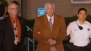 US college football coach Sandusky convicted of sex abuse