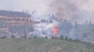 Colorado wildfire forces thousands from homes