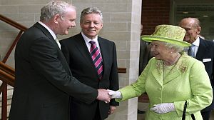 Historic handshake boosts Anglo-Irish relations