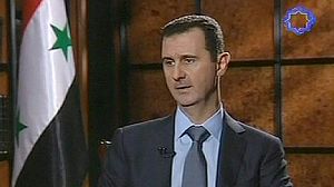 Syria president vows to protect his people