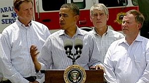 Obama visits Colorado to inspect wildfire damage