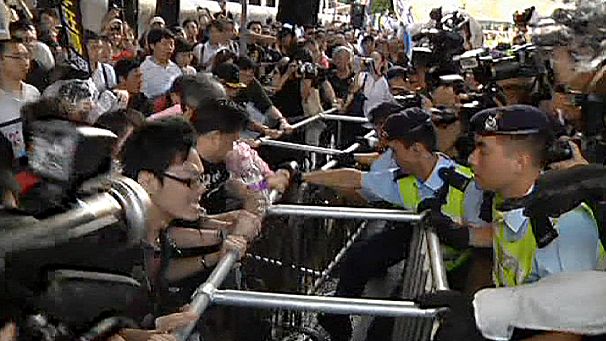 Hu JinTao in Hong Kong