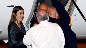 Libya: Freed ICC staff head back to Europe