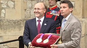 Tower of London guards Olympic treasure
