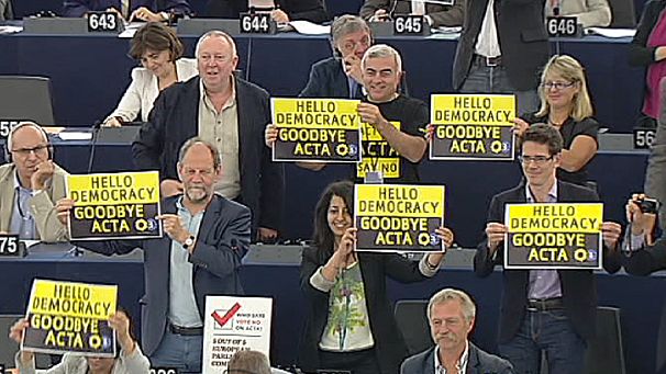 EU parliament rejects ACTA