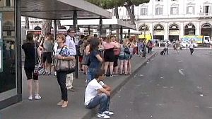 Italy public transport strike causes commuter misery