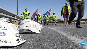 Spanish miners clash with police