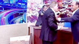 Jordanian MP pulls gun on opponent in TV debate