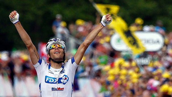 Tour de France: l’ottava tappa al giovanissimo Pinot