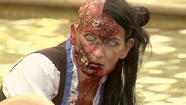 Zombie walk in Germany