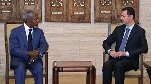 Syria president talks of ‘step by step’ ending of violence
